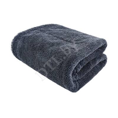 Duplex drying towel large Двухслойная микрофибра для сушки, Серая, PURESTAR 70 х 90 см