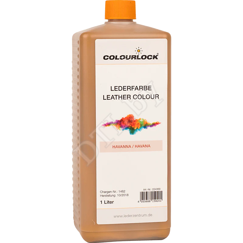 COLOURLOCK Краска для кожи Lederfarbe havanna, гаванна 1 л