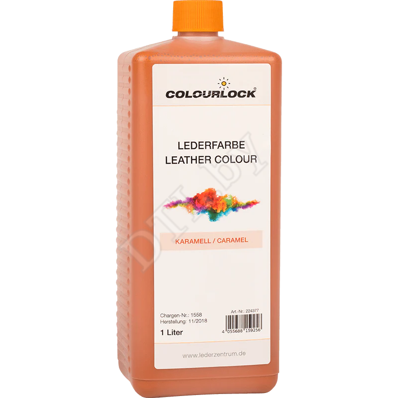 COLOURLOCK Краска для кожи Lederfarbe karamell, карамель 1 л