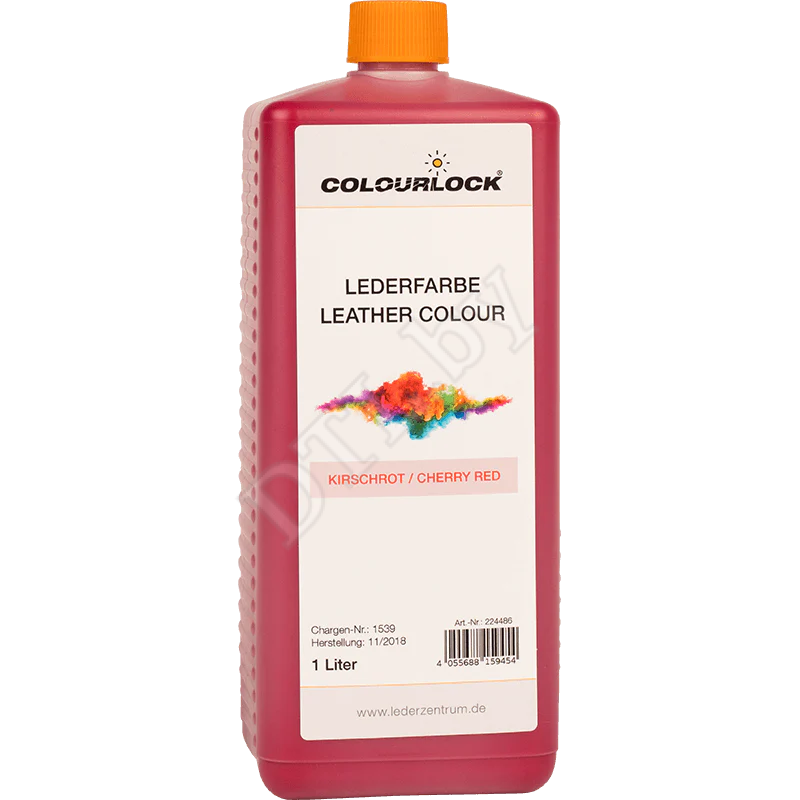 COLOURLOCK Краска для кожи Lederfarbe kirschrot, вишнево-красная 1 л