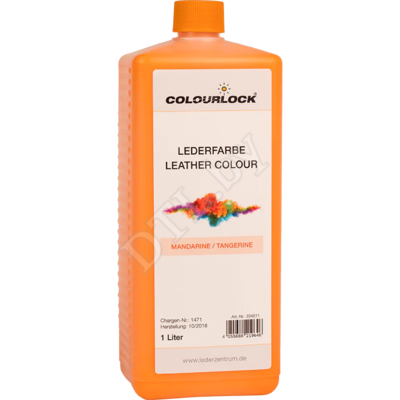COLOURLOCK Краска для кожи Lederfarbe mandarine, мандарин 1 л