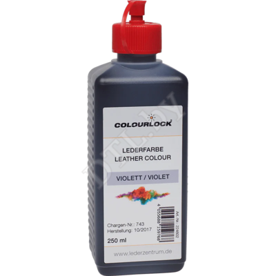 COLOURLOCK Краска для кожи Lederfarbe violett, фиолетовая 250 мл