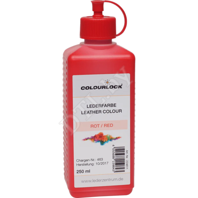 COLOURLOCK Краска для кожи Lederfarbe rot, красная 250 мл