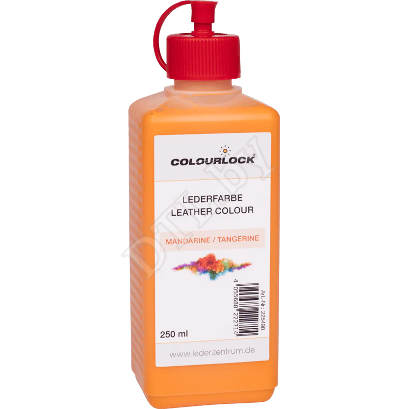 COLOURLOCK Краска для кожи Lederfarbe mandarine, мандарин 250 мл