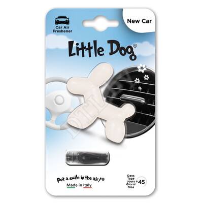 Little Dog New Car (Новая машина) - white Автомобильный освежитель воздуха