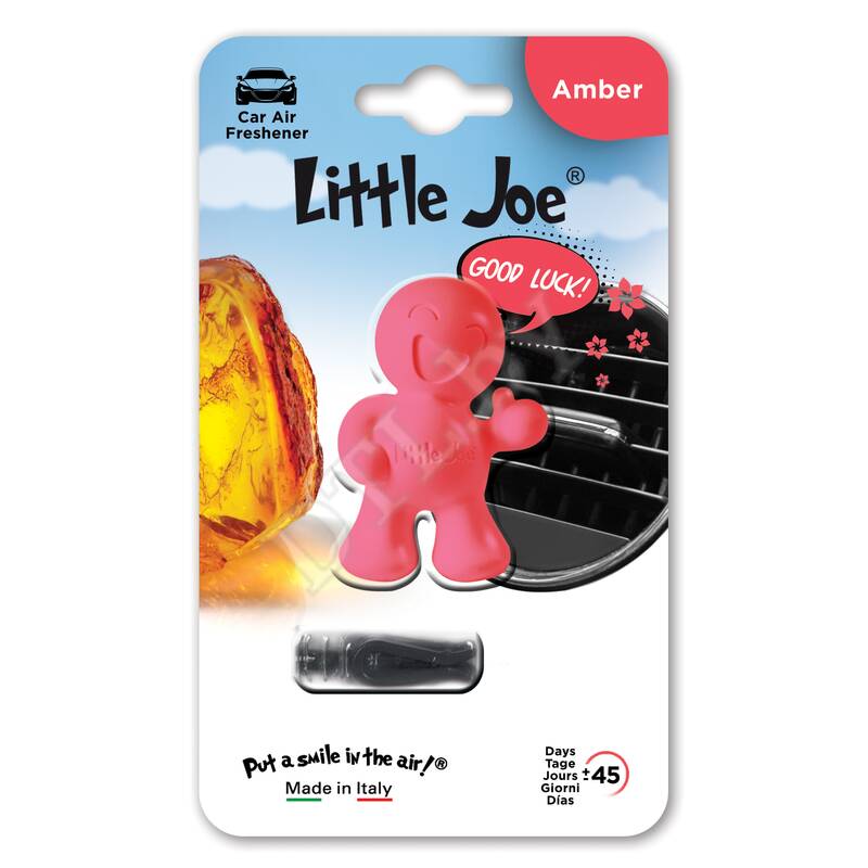 Little Joe OK Amber (Янтарь) - red pink Автомобильный освежитель воздуха