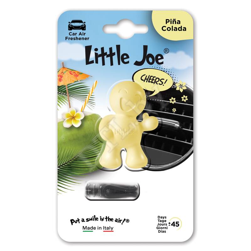 Little Joe OK Pina Colada (Пина колада) - light yellow Автомобильный освежитель воздуха