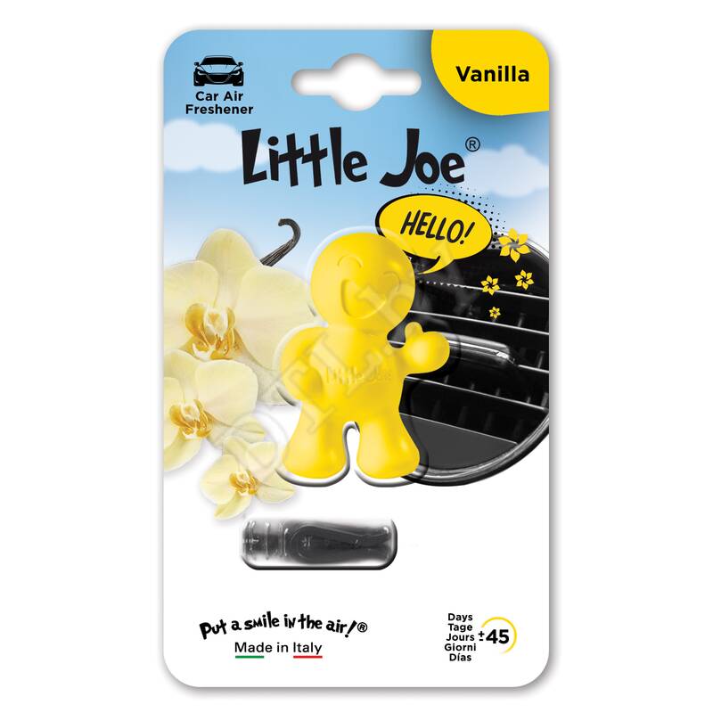 Little Joe OK Vanilla (Ваниль) - yellow Автомобильный освежитель воздуха
