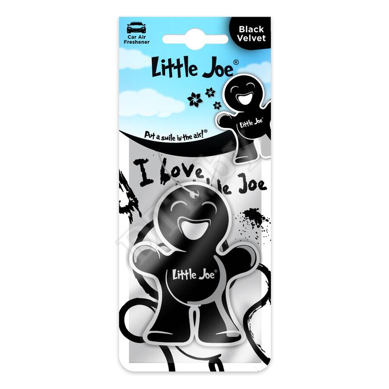 Little Joe Paper Black Velvet (Черный бархат) Автомобильный освежитель воздуха