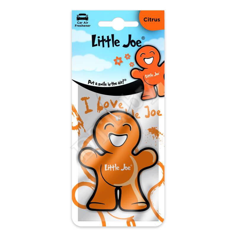 Little Joe Paper Citrus (Цитрус) Автомобильный освежитель воздуха