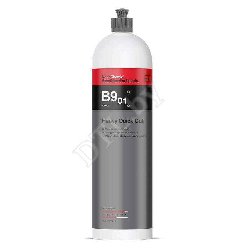 Heavy Quick Cut B9.01 Высокоэффективная абразивная полировальная паста без силикона Koch-Chemie 1 л