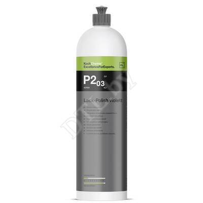 Lack-Polish violett P2.03 Abrasive Glanzpolitur Абразивный полироль Koch-Chemie 1 л