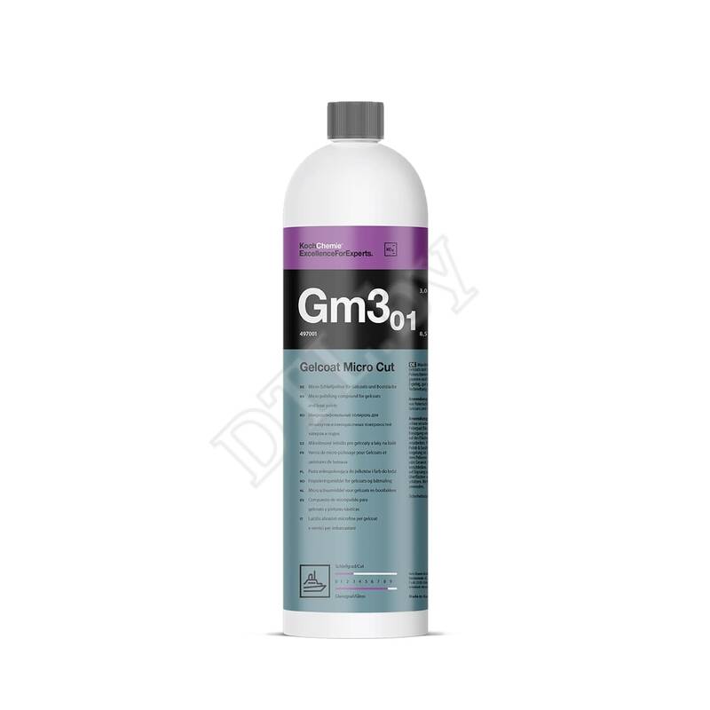 Gelcoat Micro Cut Микрошлифовальный полироль для гелькоутов и лакокрасочных поверхностей катеров и лодок Koch-Chemie 1л