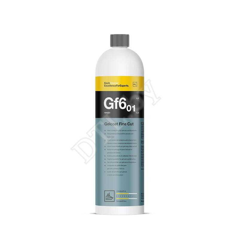 Gelcoat Fine Cut Мелкозернистый полироль для гелькоутов и лакокрасочных поверхностей катеров и лодок Koch-Chemie 1л