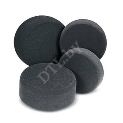 Полировальник 160 x 30 mm Черный Мягкий Finish-Schwamm schwarz