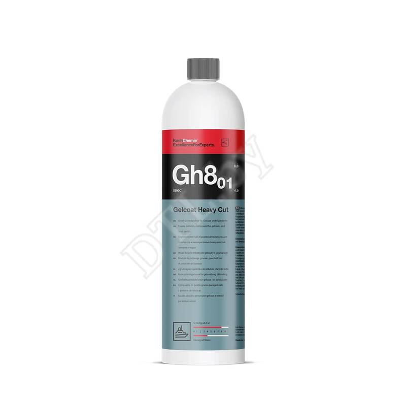 Gelcoat Heavy Cut Крупнозернистый абразивный полироль для гелькоутов и лакокрасочных поверхностей катеров и лодок Koch-Chemie 1л
