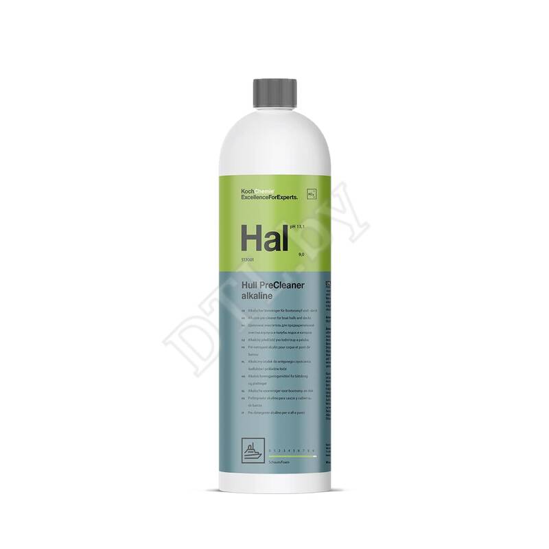 Hull Precleaner alkaline Щелочное средство для предварительной очистки корпуса и палубы лодок и катеров Koch-Chemie 1л