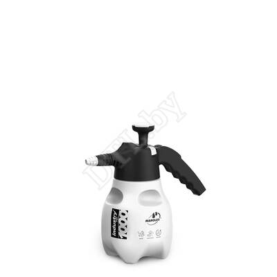 Ручной чёрный помповый опрыскиватель Industry ergo Acid line 1000 (Viton)