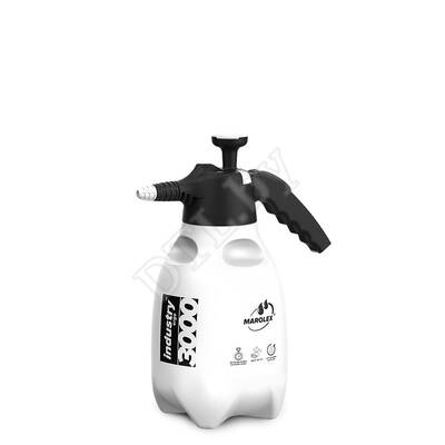 Ручной чёрный помповый опрыскиватель Industry ergo Acid line 3000 (Viton)