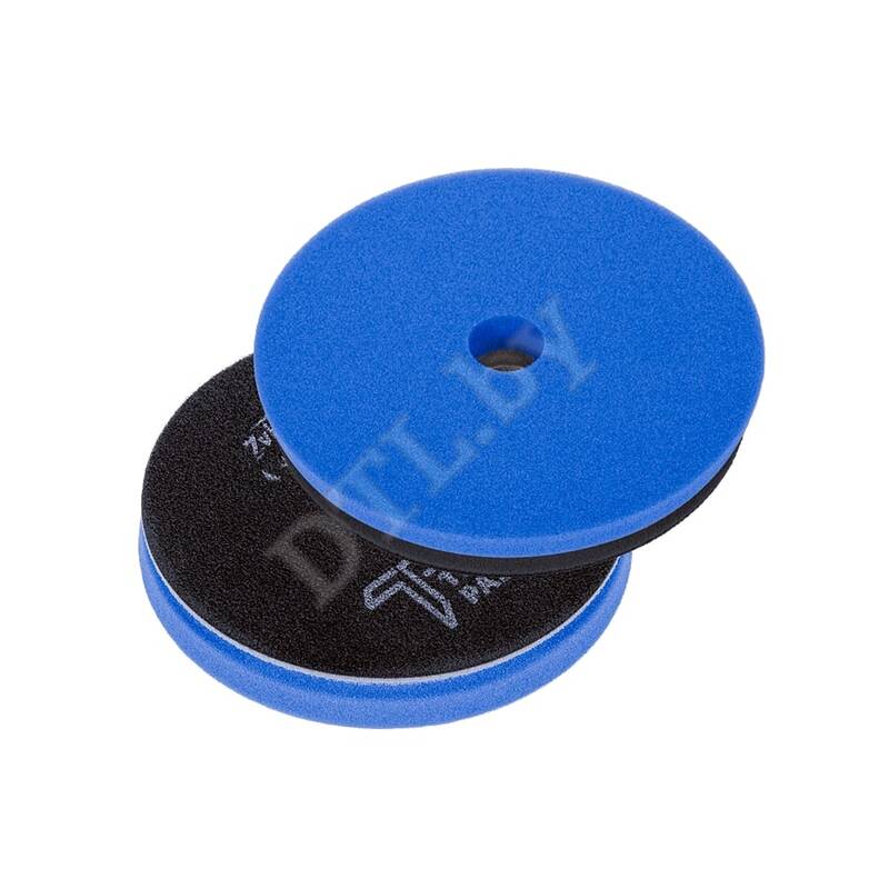 Zvizzer Thermo Pads MEDIUM 140/20/125мм Комплект 2 шт. Полировальный термостойкий поролоновый синий круг средней плотности 11 kPa.