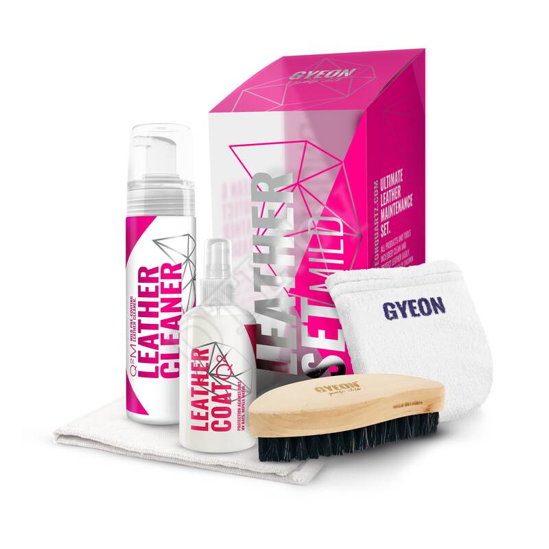 GYEON LeatherSet Mild (200 ml) набор для деликатного ухода за кожей