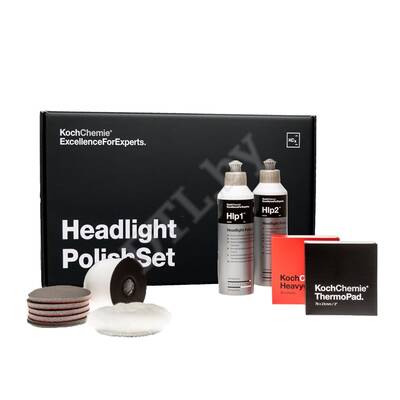 Headlight Polish Set Набор для полировки фар Koch-Chemie
