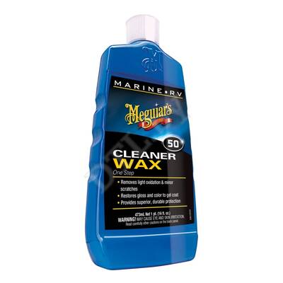 Одношаговый очищающий воск One Step BoatV Cleaner Wax Liquid 473мл