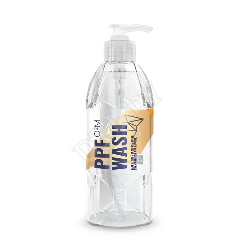 PPF Wash Q2M (500 ml) концентрированный дезактивирующий шампунь для всех типов современных полиуретановых и виниловых защитных пленок и ЛКП