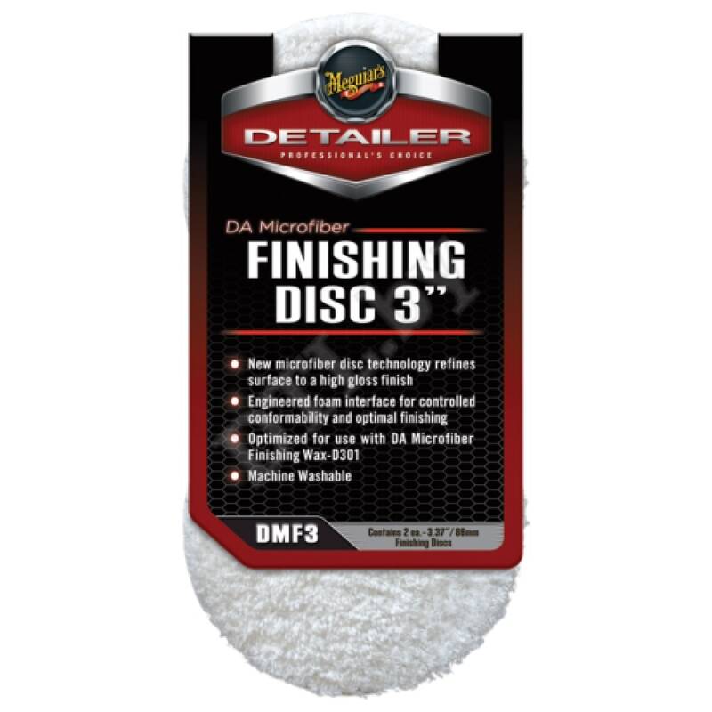 Финишный полировальник DA Microfiber Finishing Disc 3" 86 мм. Комплект 2 шт.