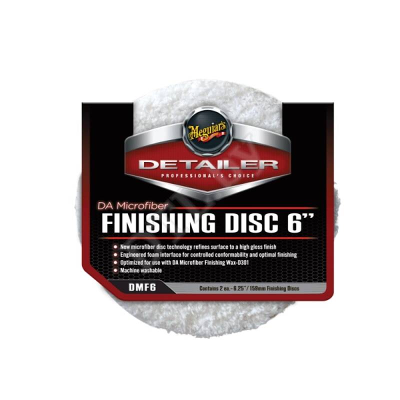Финишный полировальник DA Microfiber Finishing Disc 6" 159 мм. Комплект 2 шт.