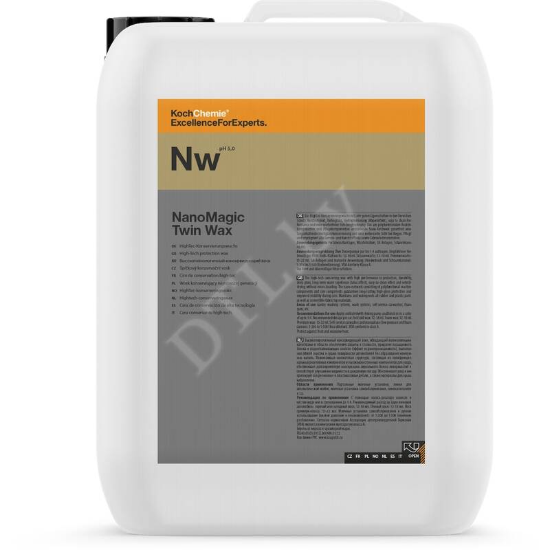 NanoMagic Twin Wax Осушитель-консервант Koch-Chemie 20 л.