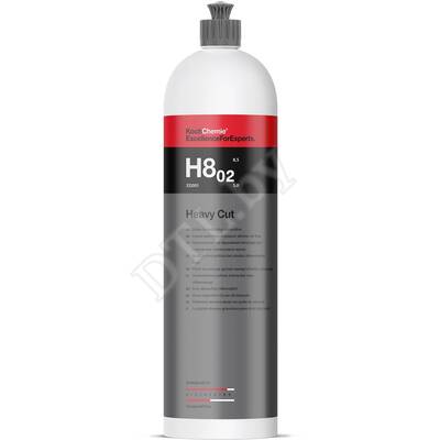 Heavy Cut H8.02 Крупнозернистая абразивная полировальная паста без силикона Koch-Chemie 1 л