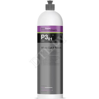 Micro Cut & Finish P3.01 Микроабразивная полировальная паста с воском карнаубы Koch-Chemie 1 л