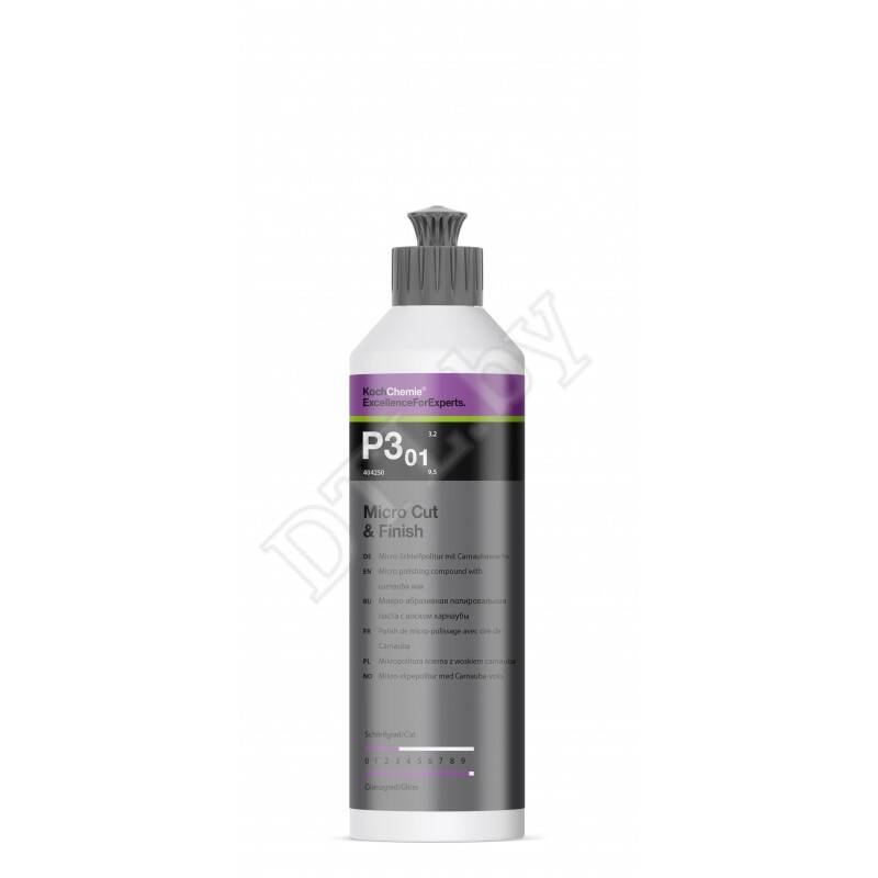 Micro Cut & Finish P3.01 Микроабразивная полировальная паста с воском карнаубы Koch-Chemie 250 мл