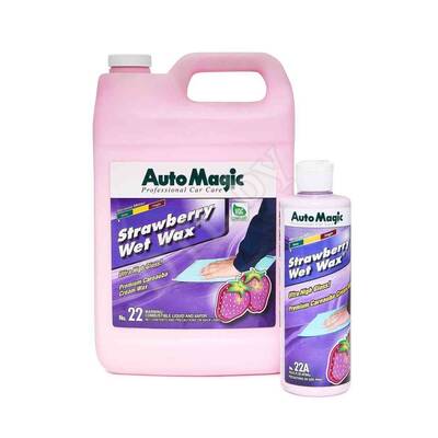 Strawberry Wet Wax крем-воск для защиты кузова с клубничным ароматом 480мл.