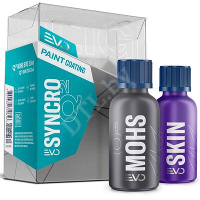 Q2 Syncro EVO Light (30 ml) двухкомпонентное кварцевое защитное покрытие (серия "Профессионал"), GYEON