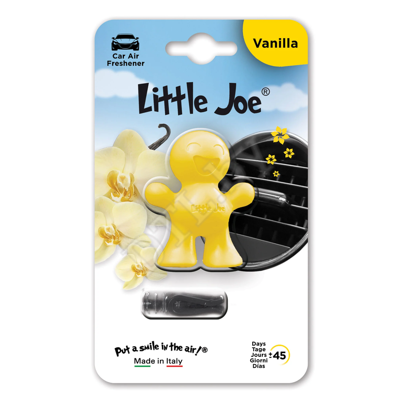 Little Joe Vanilla (Ваниль) - yellow Автомобильный освежитель воздуха