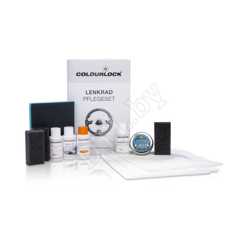 COLOURLOCK Комплект для ремонта кожаного руля цвет черный Lederreparatur Set Lenkrad schwarz ND