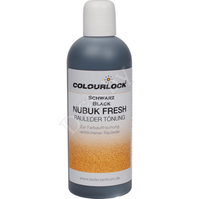 COLOURLOCK Краска с отвердителем плюс TOP для замши Nubuk, цвет чёрный F034, 250 мл