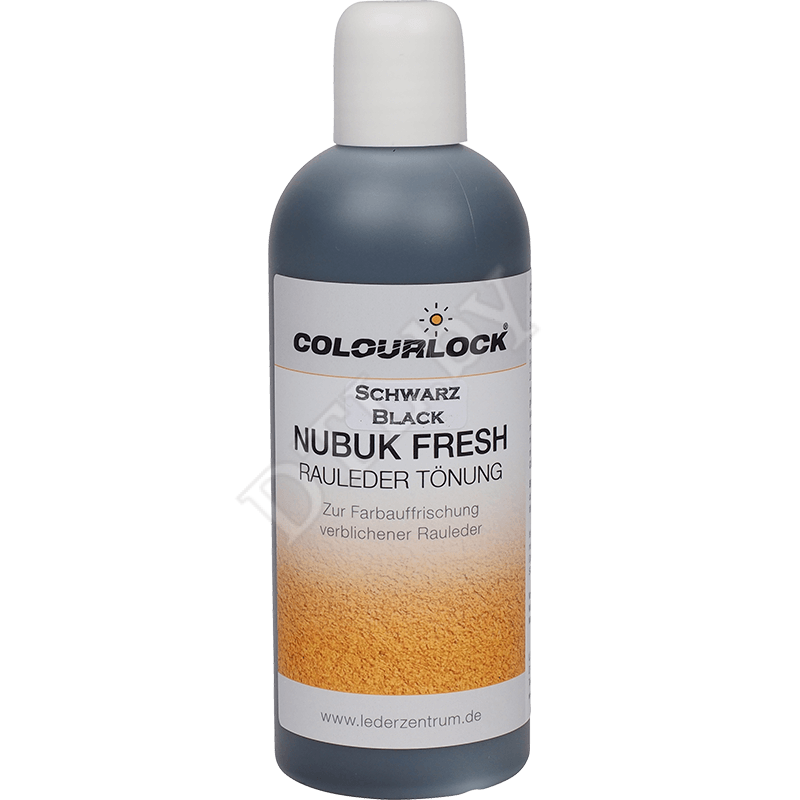 COLOURLOCK Краска с отвердителем плюс TOP для замши Nubuk, цвет чёрный F034, 250 мл