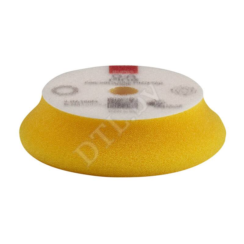 Полировальный круг Rupes DA COARSE 80/100 мм мягкий (желтый)