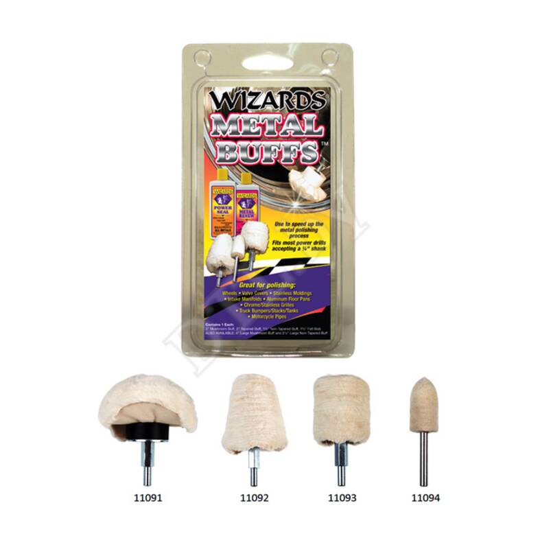Wizards Metal Buffs Kit набор падов для полировки металлов